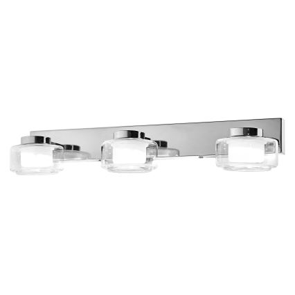Osram - Aplique LED de pared para baño ORBIS FLAME 3xLED/5,5W/230V 3000/4000K IP44 cromo brillante