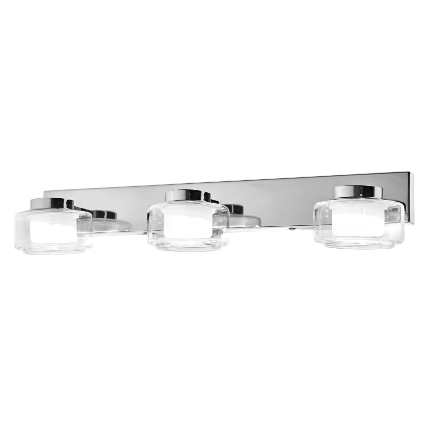 Osram - Aplique LED de pared para baño ORBIS FLAME 3xLED/5,5W/230V 3000/4000K IP44 cromo brillante