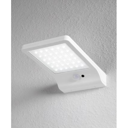 Osram - Aplique solar LED con sensor DOORLED LED/3W/3,3V 2000 mAh IP44 blanco