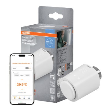 Osram - Cabezal termostático SMART+ 3xAA Wi-Fi
