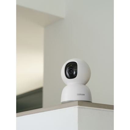 Osram - Cámara de interior inteligente 360° con sensor 2K SMART+ 230V Wi-Fi
