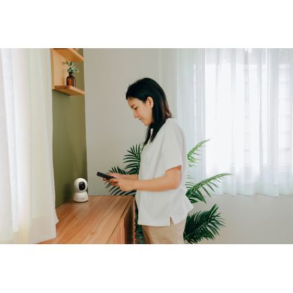 Osram - Cámara de interior inteligente 360° con sensor 2K SMART+ 230V Wi-Fi