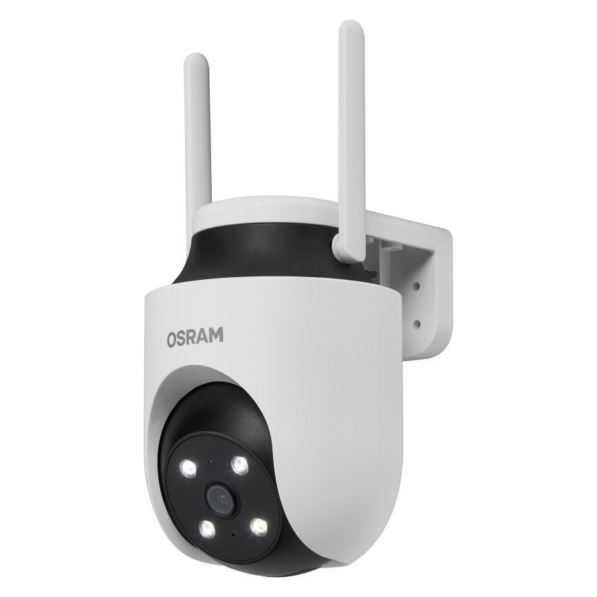 Osram - Cámara inteligente para exterior 360° con sensor 2K SMART+, 230V, IP67 y Wi-Fi
