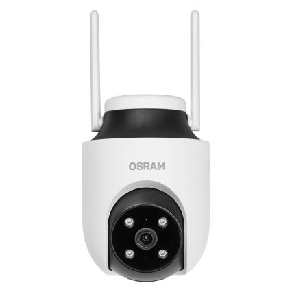 Osram - Cámara inteligente para exterior 360° con sensor 2K SMART+, 230V, IP67 y Wi-Fi