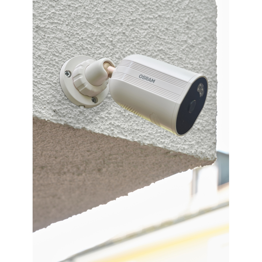 Osram - Cámara inteligente para exterior con sensor 2K SMART+ 230V IP67 Wi-Fi