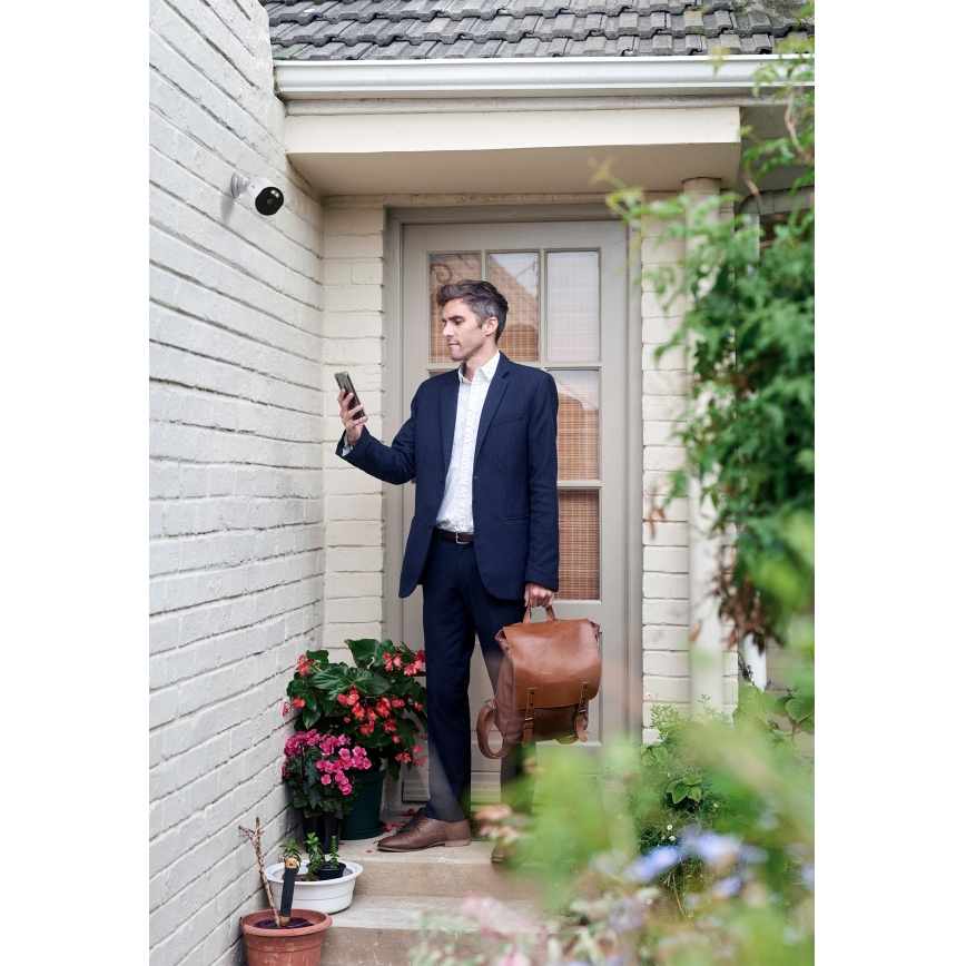 Osram - Cámara inteligente para exterior con sensor 2K SMART+ 230V IP67 Wi-Fi