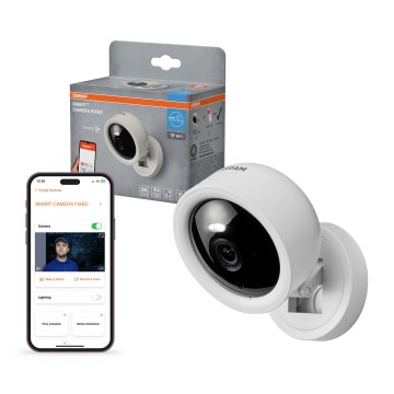 Osram - Cámara inteligente para interiores con sensor 2K SMART+ 230V Wi-Fi