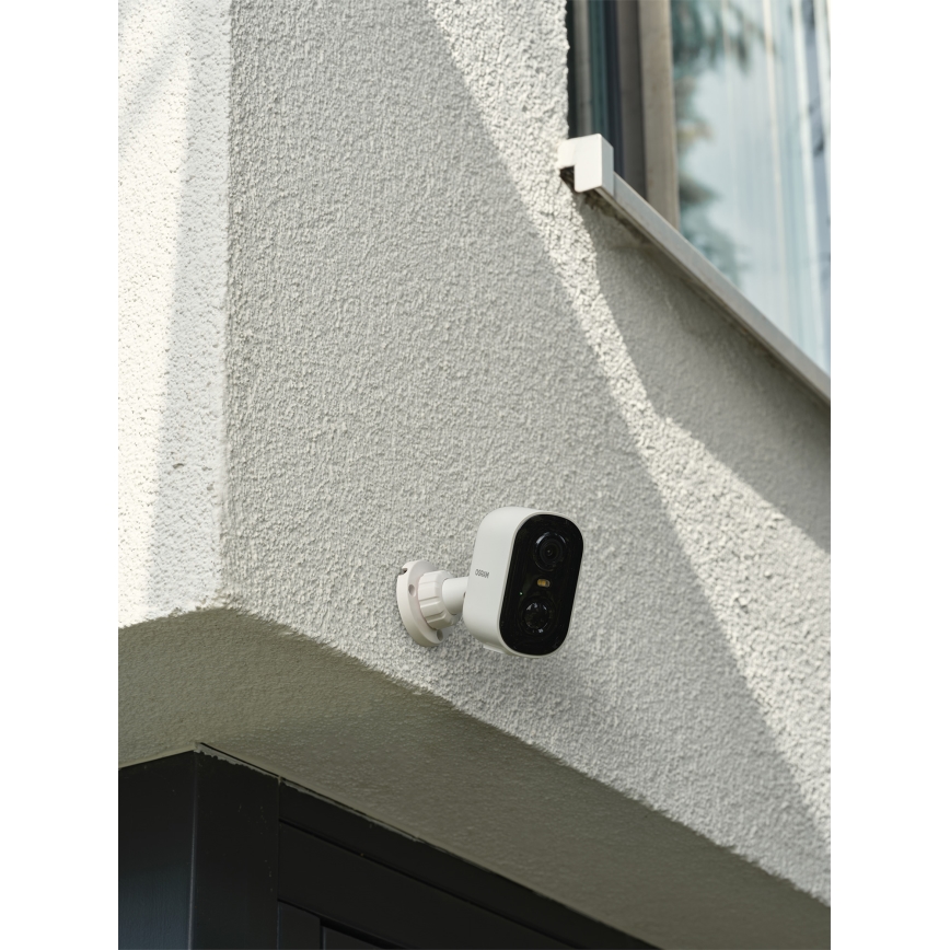 Osram - Cámara solar inteligente SMART+ con sensor 2K, 5V, batería 5200 mAh, IP66, Wi-Fi