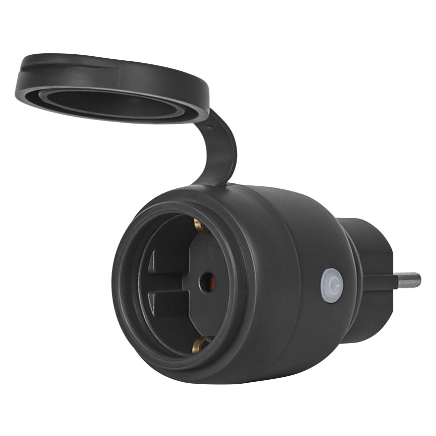 Osram - Enchufe inteligente para exterior SMART+ MATTER SCHUKO 3680W/230V/16A IP44 Wi-Fi