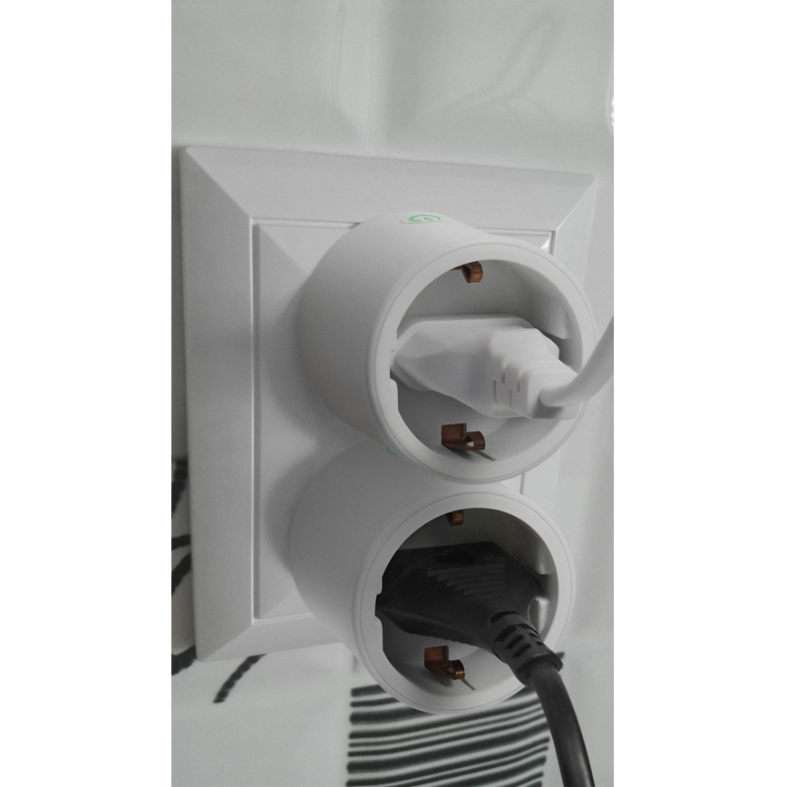 Osram - Enchufe inteligente SMART+ MATTER SCHUKO 2300W/230V/10A Wi-Fi blanco