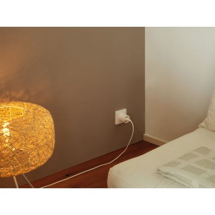 Osram - Enchufe inteligente SMART+ MATTER SCHUKO 2300W/230V/10A Wi-Fi blanco