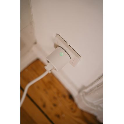 Osram - Enchufe inteligente SMART+ MATTER SCHUKO 2300W/230V/10A Wi-Fi blanco