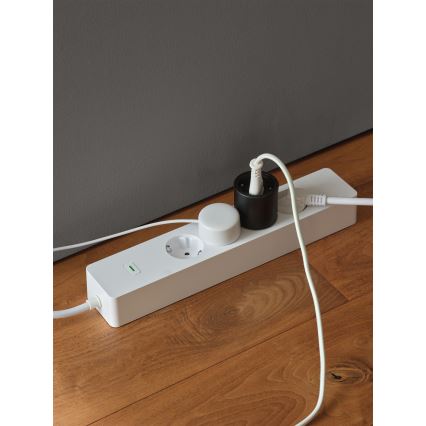 Osram - Enchufe inteligente SMART+ MATTER SCHUKO 2300W/230V/10A Wi-Fi negro
