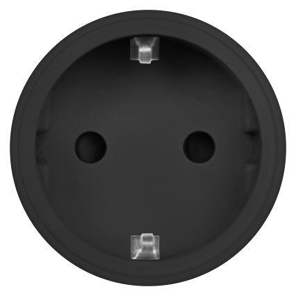 Osram - Enchufe inteligente SMART+ MATTER SCHUKO 2300W/230V/10A Wi-Fi negro