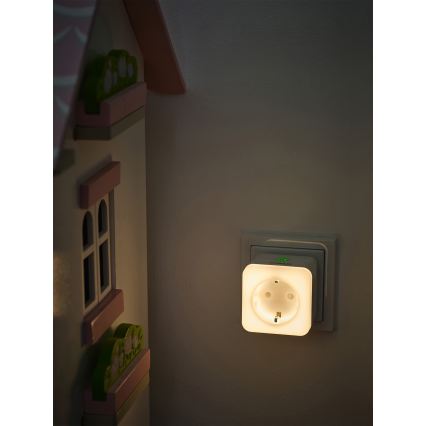 Osram - Enchufe LED regulable con iluminación SCHUKO SMART+ NIGHTLIGHT 3680W/230V Wi-Fi