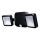 Osram - Foco de pared exterior LED con sensor BATTERY 2xLED/5W/4xD IP54