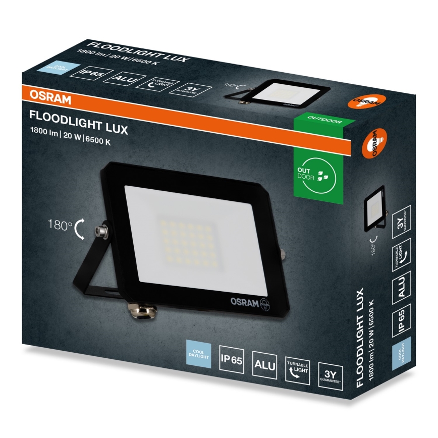 Osram - Foco LED para exteriores 20W/230V 6500K IP65
