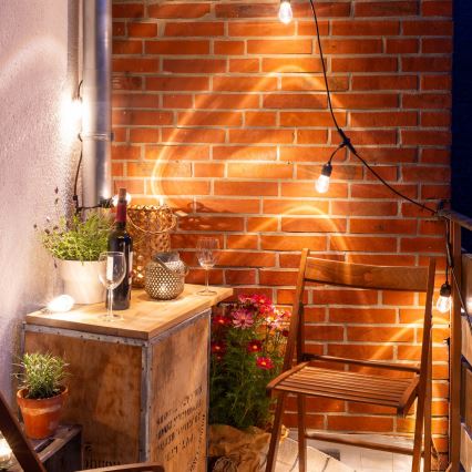 Osram - LED RGB Cadena de luces exterior regulable SMART+ STRING 12xLED/230V 7,47m IP44 Wi-Fi