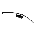 Osram - Iluminación LED para espejo de baño PLUTON LED/15W/230V 3000/4000K 80 cm IP44 negro