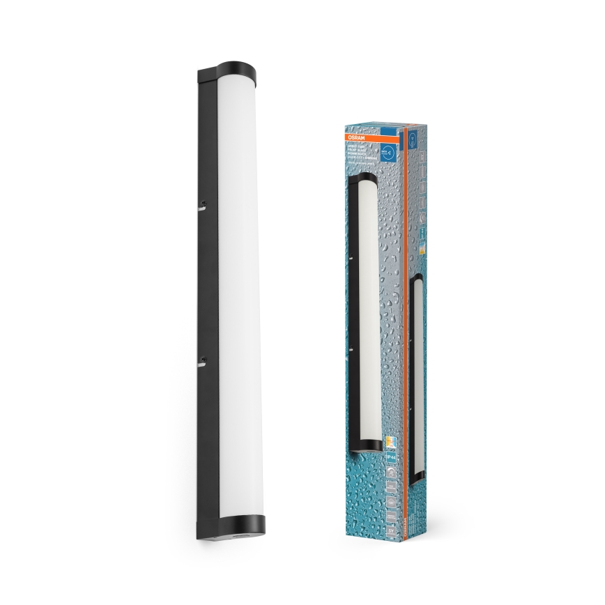 Osram - Iluminación LED regulable para espejo ORBIS TUBE LED/12W/230V 60 cm IP44 negro