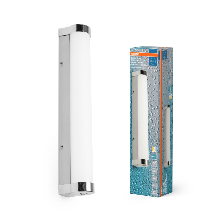 Osram - Iluminación para espejo LED regulable ORBIS TUBE LED/9W/230V 40 cm IP44 acabado cromado brillante
