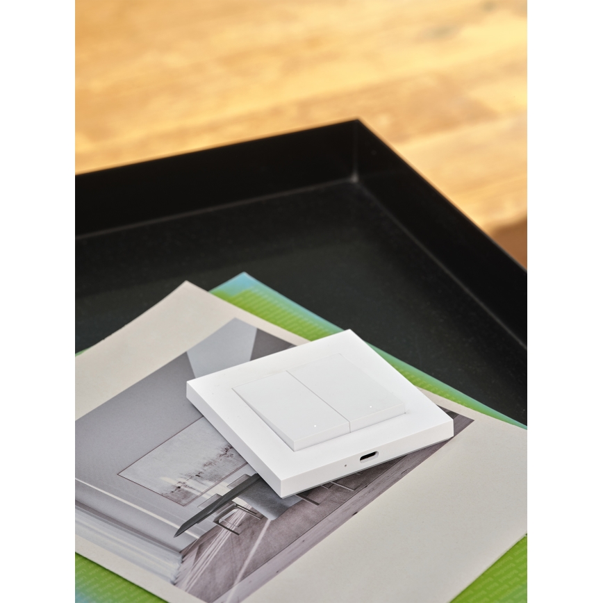Osram - Interruptor inalámbrico SMART+ de 2 botones 5V Wi‑Fi