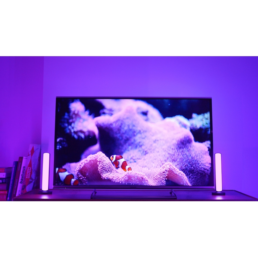 Osram - Pack de 2 lámparas de sobremesa LED RGBW regulables MOOD LIGHT LED/4W/230V 2700-6500K Wi-Fi + mando a distancia