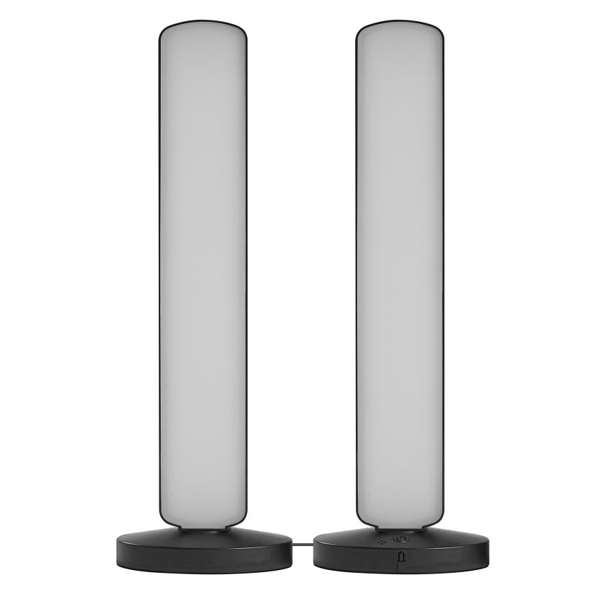 Osram - Pack de 2 lámparas de sobremesa LED RGBW regulables MOOD LIGHT LED/4W/230V 2700-6500K Wi-Fi + mando a distancia