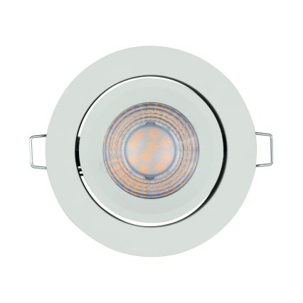 Osram - Set de 3 focos empotrables LED regulables SPOT LED/4,9W/230V 2700K Ø 8,7 cm blanco