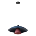 Osram - Lámpara colgante con cable DECOR FLYING MUSHROOM 1xE27/25W/230V Ø 50 cm azul