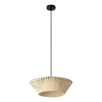 Osram - Lámpara colgante con cable DECOR STRIPES 1xE27/10W/230V Ø 40,5 cm beige