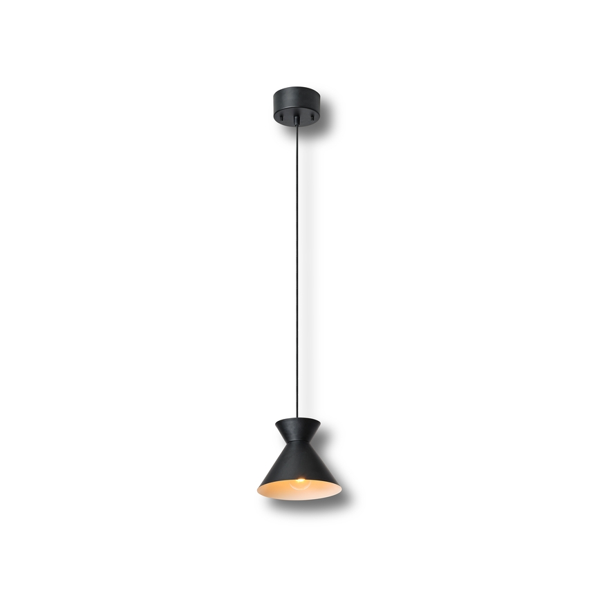 Osram - Lámpara colgante con cable DECOR WAIST 1xE27/40W/230V negra