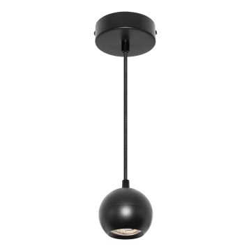 Osram - Lámpara colgante con cable SPOT SPHERAL 1xGU10/6W/230V negra