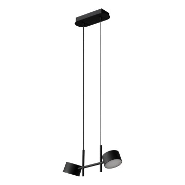 Osram - Lámpara colgante LED regulable con cable DECOR KYOTO 2xLED/10W/230V CRI 90 negra
