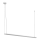 Osram - Lámpara colgante LED regulable suspendida en cable OFFICE LINE LED/40W/230V 4000K 120 cm blanca