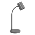 Osram - Lámpara de escritorio DESK LINE 1xGU10/9W/230V gris