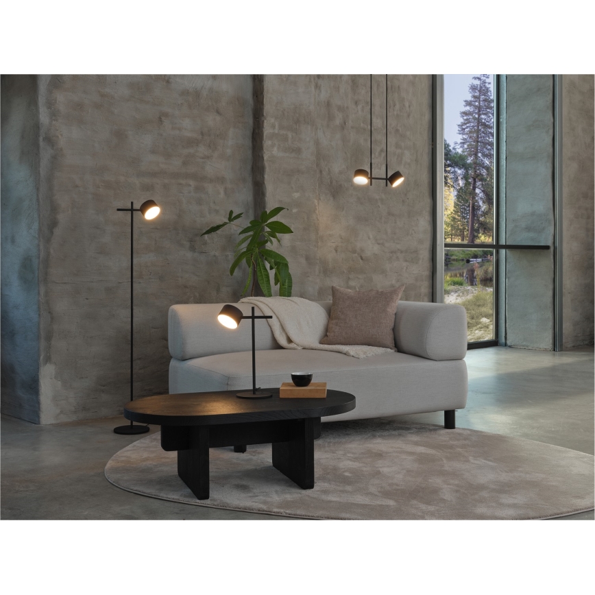 Osram - Lámpara de mesa táctil LED regulable DECOR KYOTO LED/12W/230V CRI 90 negra