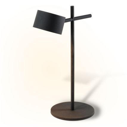Osram - Lámpara de mesa táctil LED regulable DECOR KYOTO LED/12W/230V CRI 90 negra