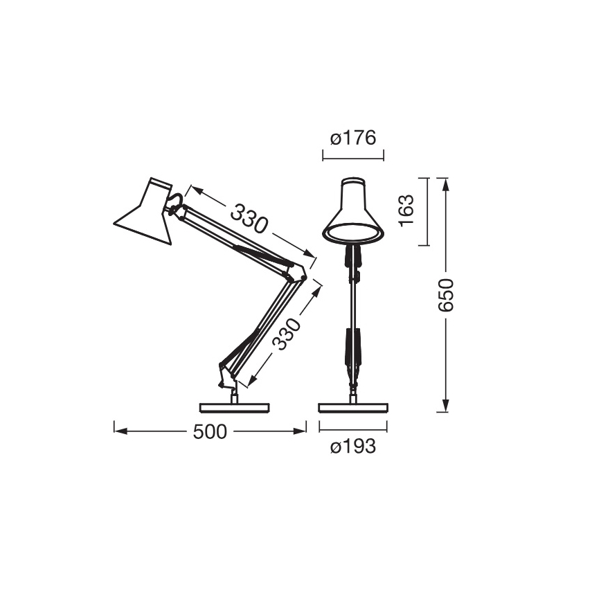 Osram - Lámpara de mesa LED regulable OFFICE LINE LED/9W/230V 3000K negra