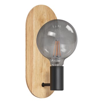 Osram - Lámpara de pared DECOR WOOD 1xE27/8W/230V madera de caucho