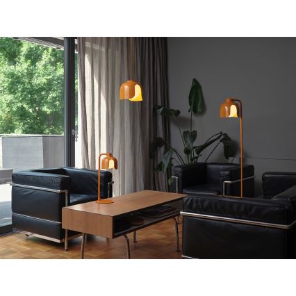 Osram - Lámpara de pie DECOR COROLLE 1xE27/15W/230V naranja