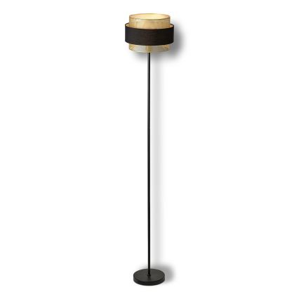 Osram - Lámpara de pie DECOR HORNET 1xE27/10W/230V negra/dorada