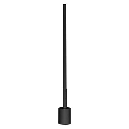 Osram - Lámpara de pie LED RGBW regulable SMART+ FLOOR LED/8W/230V 2700-6500K Wi-Fi negra + mando a distancia