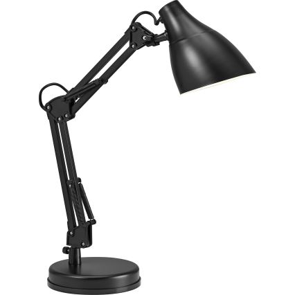 Osram - Lámpara de sobremesa DESK LINE 1xE27/11W/230V negra