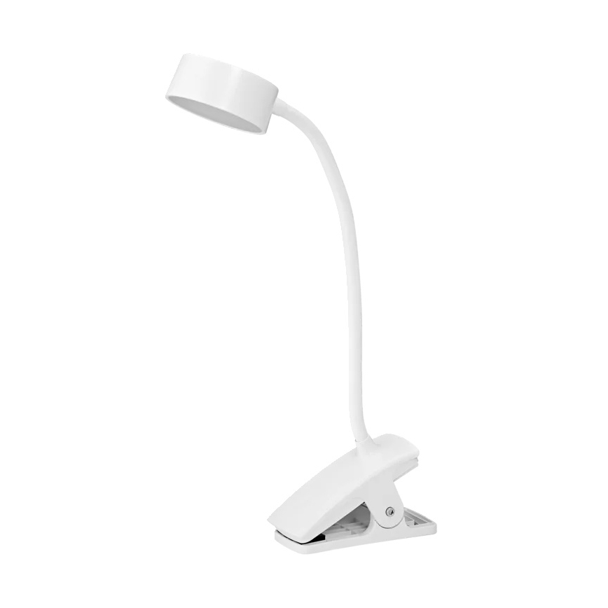 Osram - Lámpara de mesa LED regulable con pinza OFFICE LINE LED/4,8W/230V 3000/4000/6500K blanca