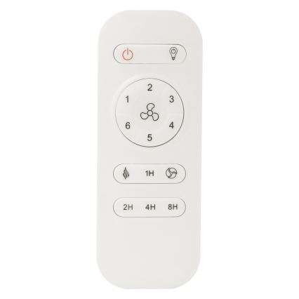 Osram - Lámpara de techo LED con ventilador VENTILADOR DE TECHO LED/66W/230V 3000/4000/6500K blanco + mando a distancia
