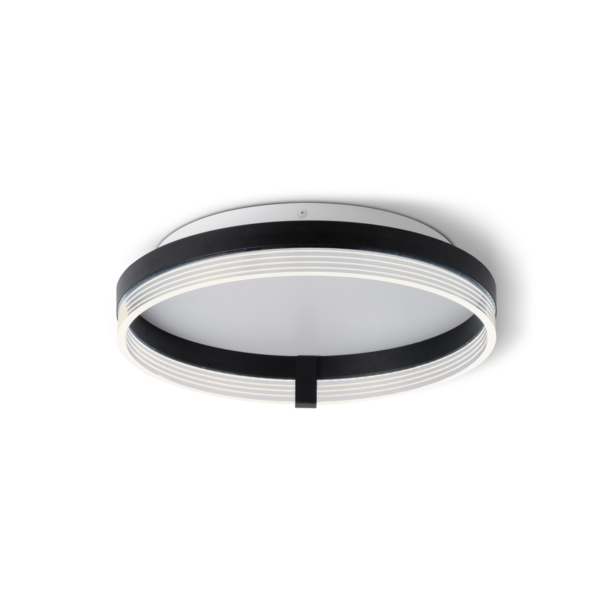 Osram - Plafón LED DECOR CIRCLE LED/25W/230V 3000/4000/6500K diámetro 40 cm negro/blanco