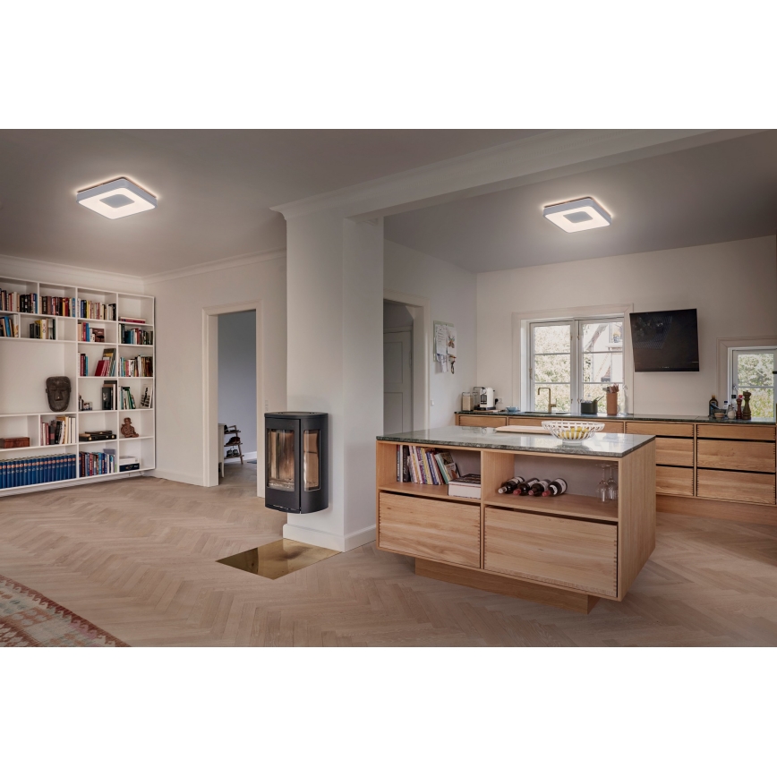 Osram - lámpara de techo LED regulable ORBIS PIANA LED/16W/230V 29x29 cm blanca