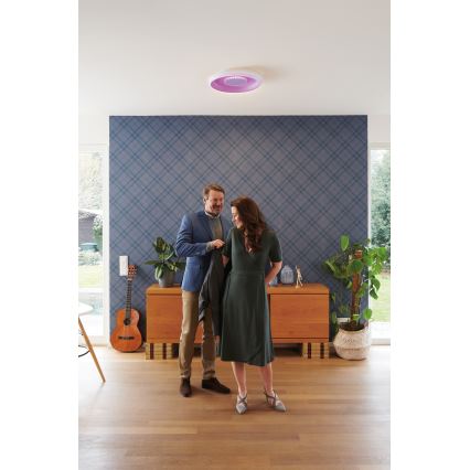 Osram - LED RGBW luminaria de techo regulable SMART+ STEA LED/32W/230V Ø 48,5 cm 2700-6500K Wi-Fi