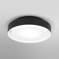 Osram - Lámpara de techo ORBIS MADRID 2xE27/10W/230V, diámetro 29 cm, negro